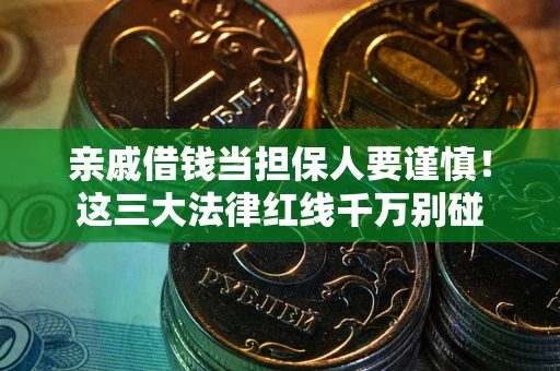 武汉亲戚借钱当担保人要谨慎！这三大法律红线千万别碰