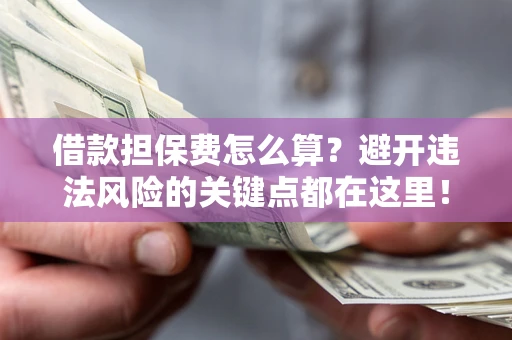 武汉借款担保费怎么算？避开违法风险的关键点都在这里！