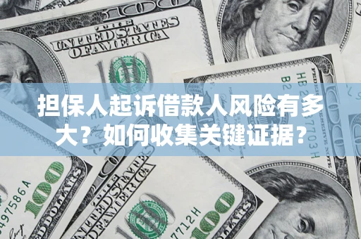 武汉担保人起诉借款人风险有多大？如何收集关键证据？