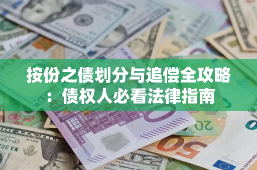 武汉按份之债划分与追偿全攻略：债权人必看法律指南