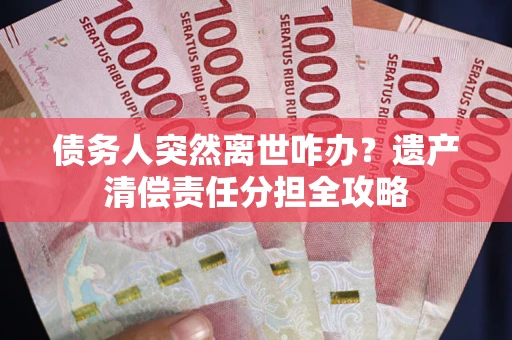 武汉债务人突然离世咋办？遗产清偿责任分担全攻略