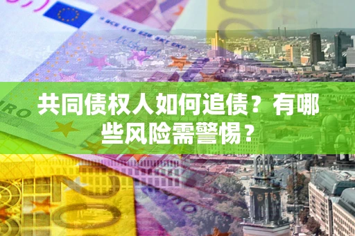 武汉共同债权人如何追债？有哪些风险需警惕？