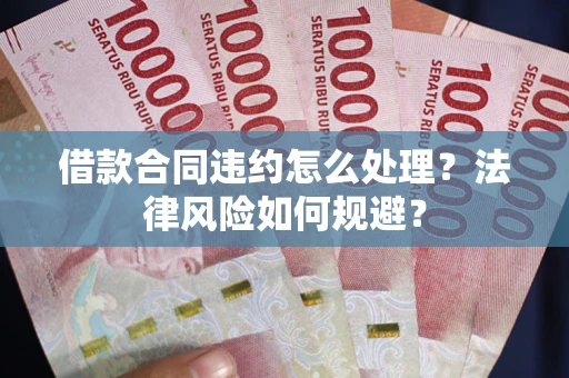 武汉借款合同违约怎么处理？法律风险如何规避？