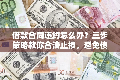 武汉借款合同违约怎么办？三步策略教你合法止损，避免债务危机升级